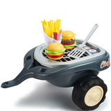 Revamped Falk Rider Food Truck: Now Serving Hamburgers with Open Seating for 1 Year!