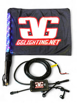 Revo 1.5' RGB Bluetooth Lighted Whip GGLighting