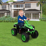 Revolutionary 12V7AH Dual Drive ATV with Slow Start - No Remote Control Needed!