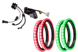 8" RGB LED Speaker Rings (Pair) | UTVS-8LSR UTV Stereo
