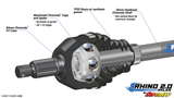 SuperATV Can-Am Maverick X3 Rhino 2.0 Heavy-Duty Axle