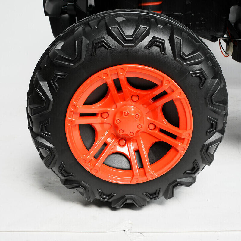 Ride in Style: 2 Seater Kids Electric Car with RC, Music, and APP Control by LUCKYERMORE