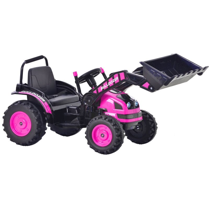 Ride-On Bulldozer Toy with Digger Scoop for Toddlers - Perfect for Construction Playtime!