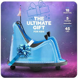 12V Electric Ride-On Car for Kids with Remote Control and 2-Speed Bumping Toy for Toddlers