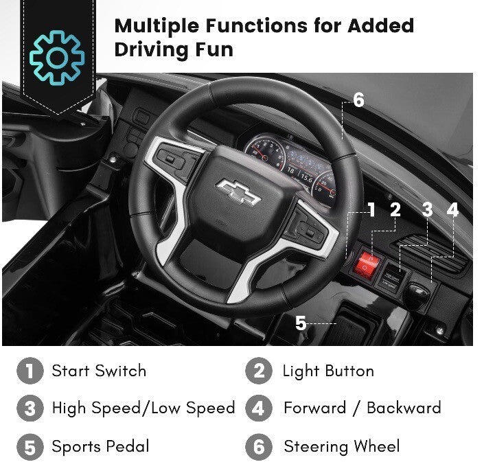 Durable Kids Ride-On Toy with Safe Design