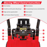 12V Ride-On Forklift Car with Liftable Fork and Pallet Tent