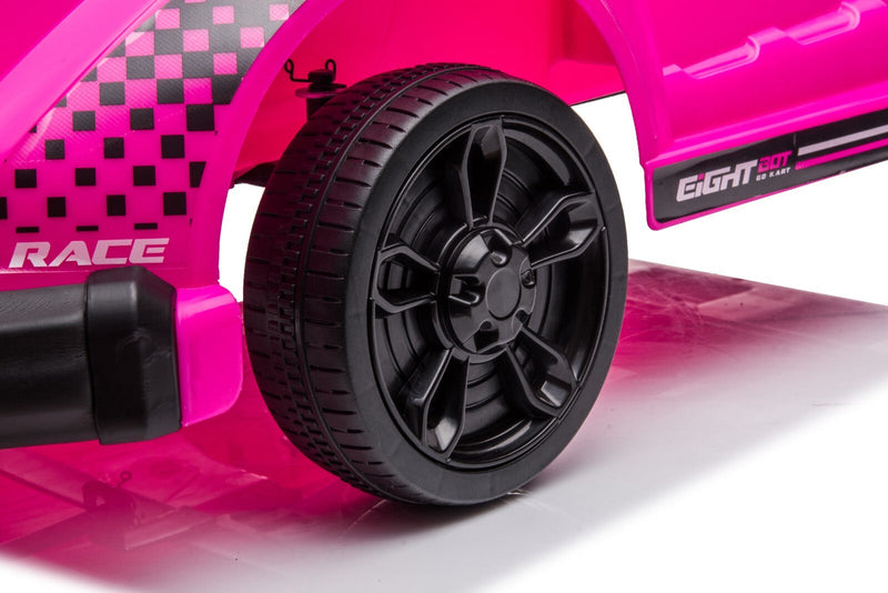 Kids 6V Battery-Powered Four-Wheel Ride-On Go-Kart Toy