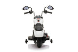 Kids Ride-On Harley Chopper Style Bike with Safety Training Wheels and 6V Battery