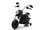 Kids Ride-On Harley Chopper Style Bike with Safety Training Wheels and 6V Battery