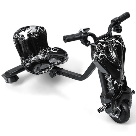 Kids Ride-On Drift Tricycle with Large Wheels for Ages 8 and Up