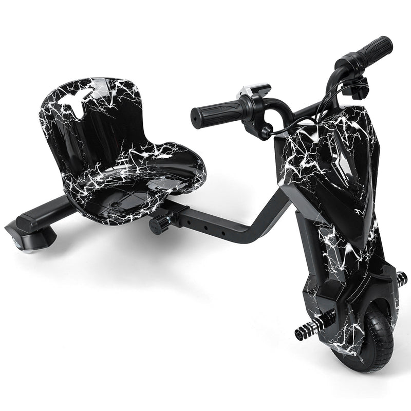 Kids Ride-On Drift Tricycle with Large Wheels for Ages 8 and Up