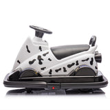 Ride-On Motorized Bumper Car with Integrated System and Cute Design for Ages 3-5