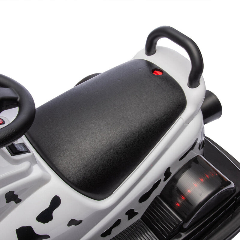 Ride-On Motorized Bumper Car with Integrated System and Cute Design for Ages 3-5