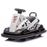 Ride-On Motorized Bumper Car with Integrated System and Cute Design for Ages 3-5