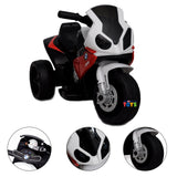 Kids 6V Licensed BMW Ride-On Motorbike Tricycle with MP3 Music in Multiple Colors