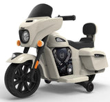 6V Electric Ride-On Dirt Bike for Kids with Licensed Design and Built-In Music