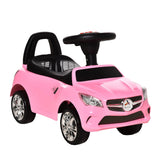 Ride-On Sliding Car with Horn, Music, Lights, and Storage – No Power Needed