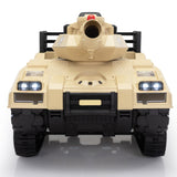 24V Ride-On Thunder Tank Car with Fighting Cannon and Rotating Turret