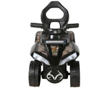 Camo Ride-On Toy Car with Seat, Storage Compartment, and 3 Animal Sounds for 18-36 Months
