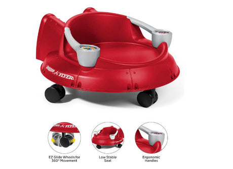 Adjustable Seat Ride-On Toy for Kids with Light and Sound Features
