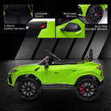 12V Kids' Electric Ride-On Vehicle with Parent Remote Control, Horn, and Radio