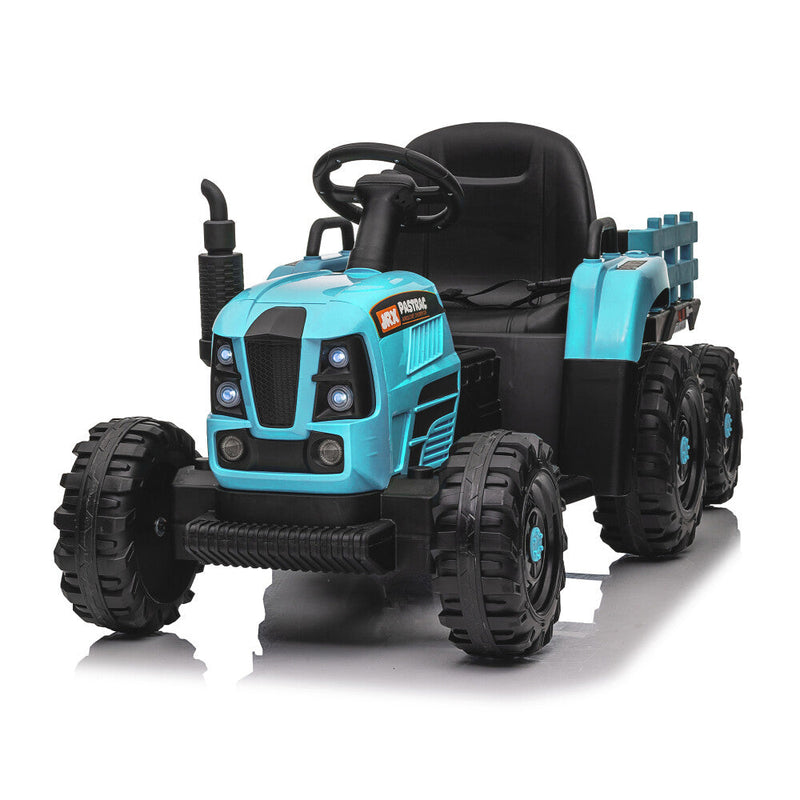 24V 400W Electric Ride-On Tractor Toy with Trailer