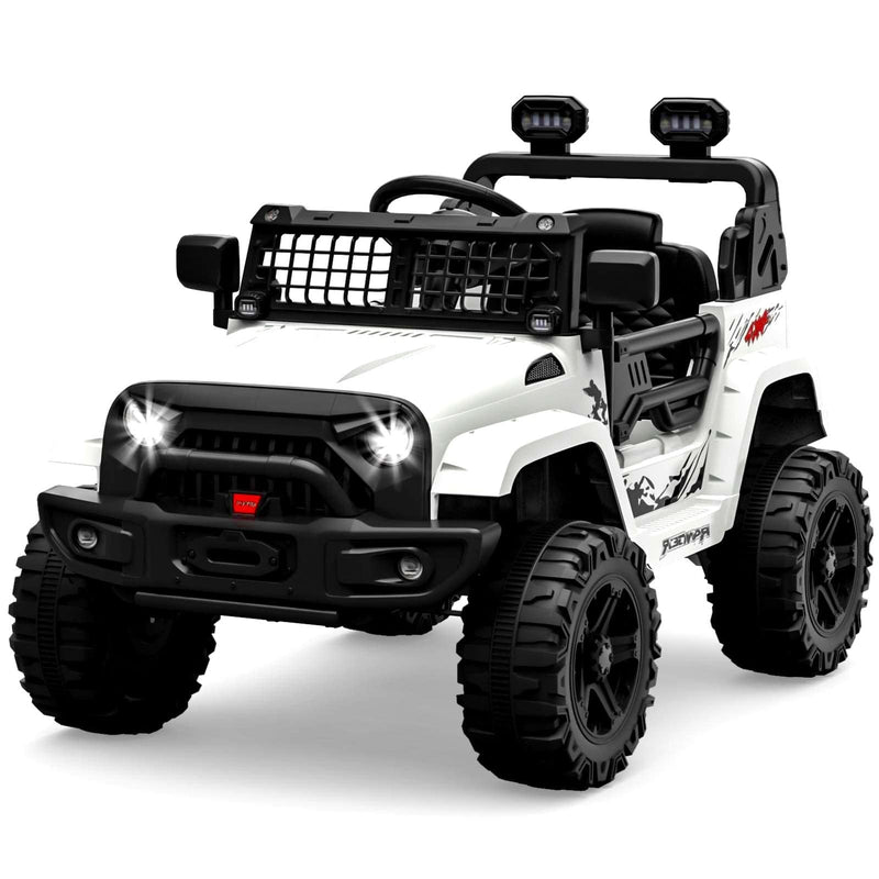 12V Kids Electric Ride-On Truck with Remote Control and Spring Suspension