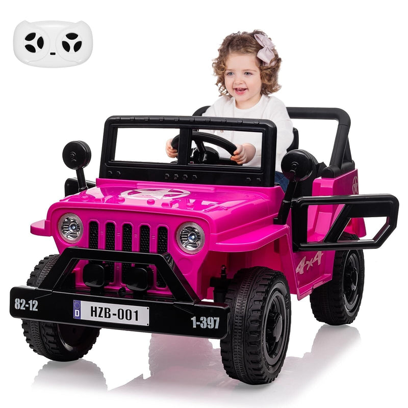 12V Kids Electric Ride-On Truck and Car with Remote Control