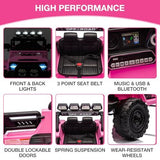 12V Electric Ride-On Truck Car for Kids with Remote Control Toy Vehicle