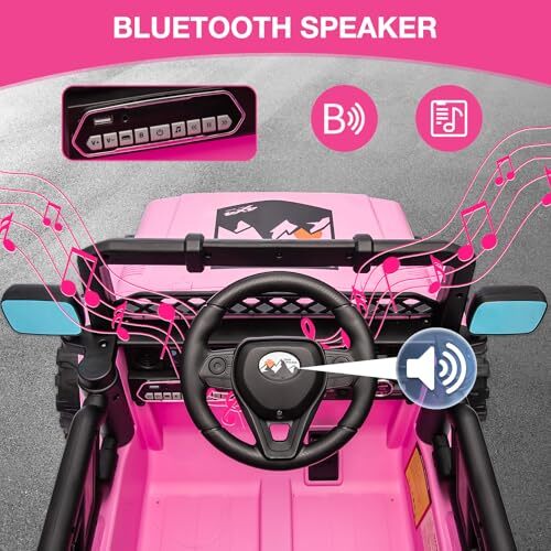 12V Electric Ride-On Truck Car for Kids with Remote Control Toy Vehicle