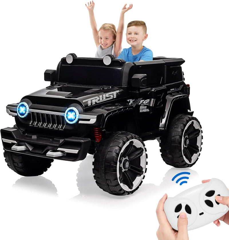 12V Electric Ride-On Truck Car for Kids Ages 3+ with 2.4G Remote Control