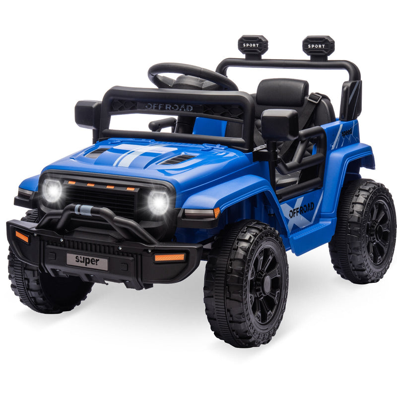 12V Battery-Powered Electric Ride-On Truck for Kids with Remote Control