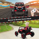 24V Battery-Powered Off-Road Ride-On UTV Car with 200W Motor and Remote Control