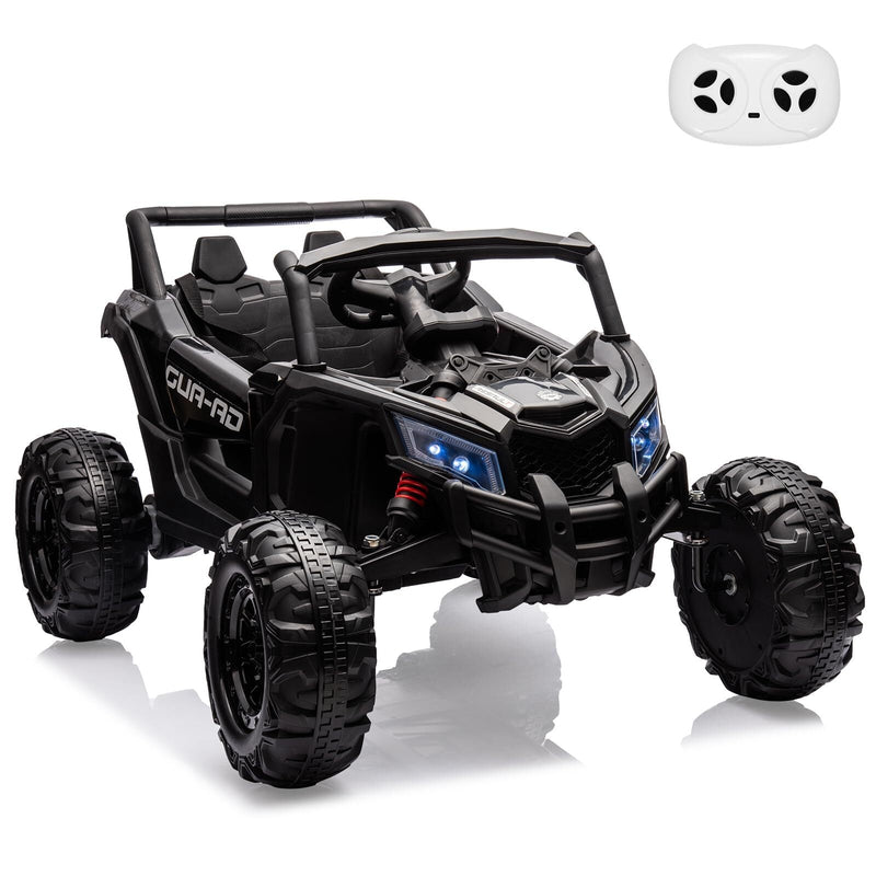 Ride-On UTV Car with Remote Control 200W Motor Spring Suspension Music 24V Battery