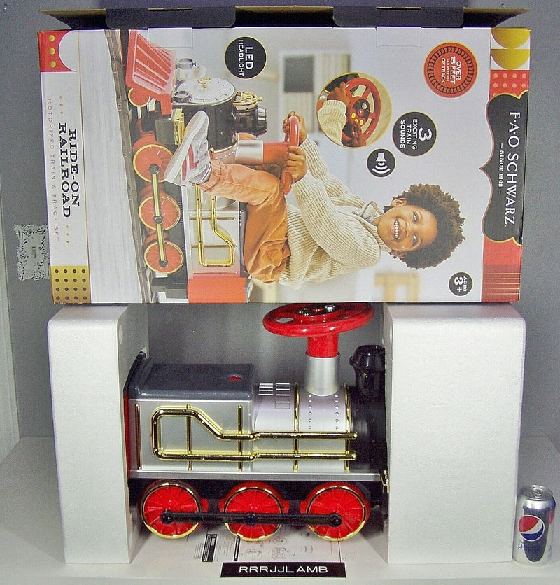 Ride the Rails with Fao Schwarz's Toddler Train Set - Locomotive and Track Included!