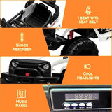 Electric Ride-On Truck with Bluetooth, 2 Speeds, and Remote Control