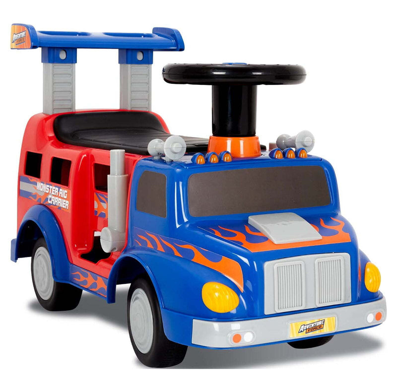 Ride-On Toy Bike Carrier for Kids 1-3 Years, Supports Up to 44 lbs