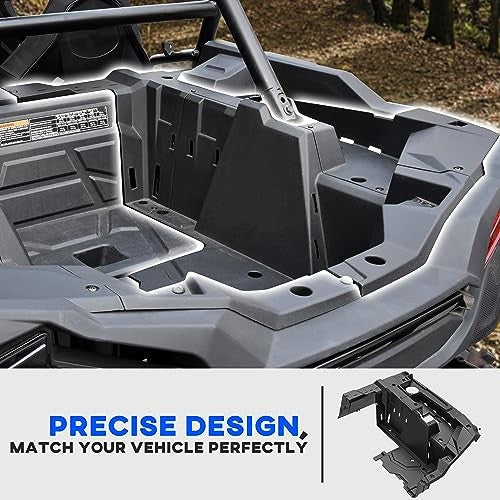 Right Side Rear Bed Storage Box for Polaris RZR XP 1000 Turbo 2014-2023