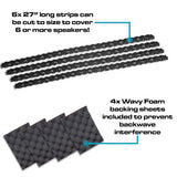 SoundSkins SSK-RINGV3 | Rings V3 Sound Deadening Speaker Kit | Universal Fitment