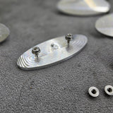 Diesels and Dirtbags Billet Grille Emblem – 1992–1997 Ford F-Series Diesels and Dirtbags