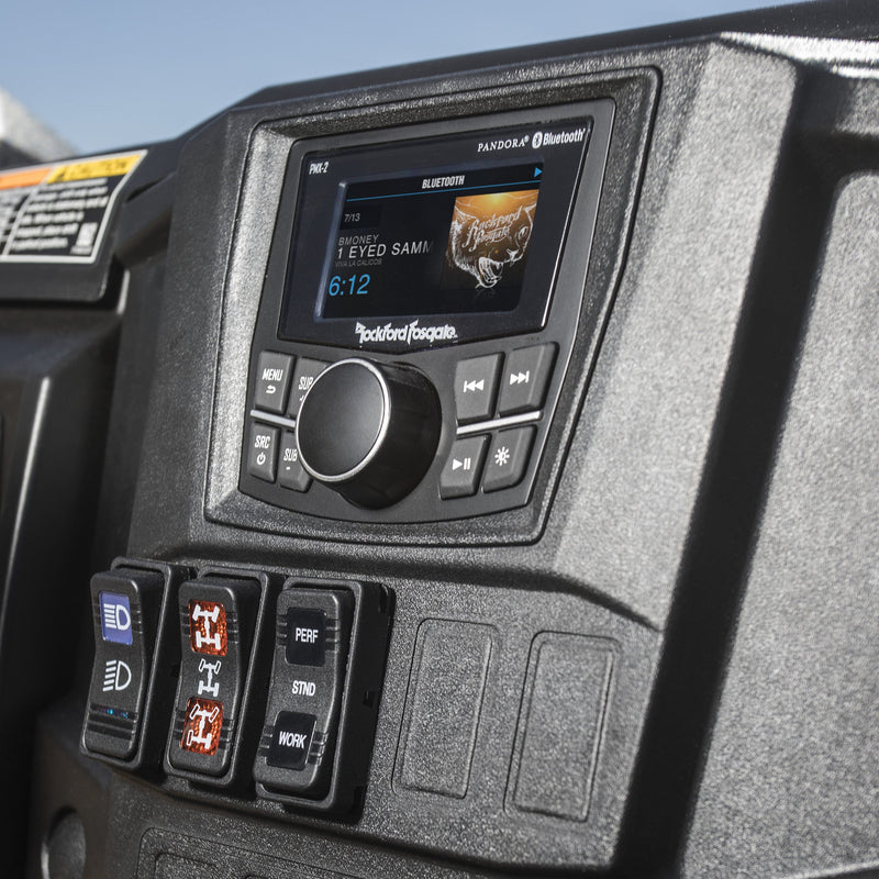 2015+ Polaris Ranger Rockford Fosgate Audio Kit (Stage 1)