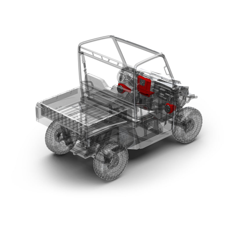 2015+ Polaris Ranger Rockford Fosgate Audio Kit (Stage 2)