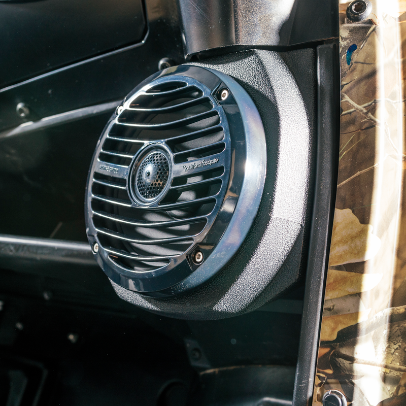 2015+ Polaris Ranger Rockford Fosgate Audio Kit (Stage 2)