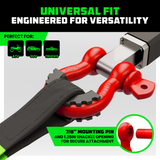 3/4" D-Ring Shackle Set (2-Pack)