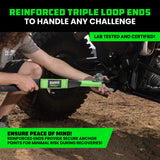 2" x 20' Ultimate Recovery Tow Strap