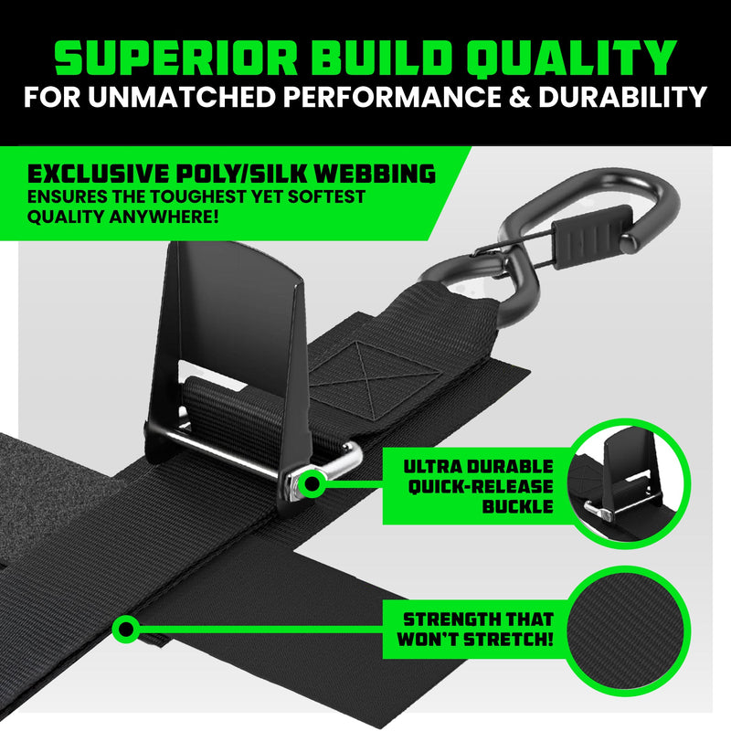 2" x 4' Transom Tie-Down Straps
