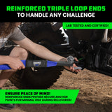2" x 20' Ultimate Recovery Tow Strap