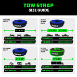 2" x 20' Ultimate Recovery Tow Strap