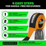 2" x 20' Ultimate Recovery Tow Strap