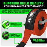2" x 20' Ultimate Recovery Tow Strap
